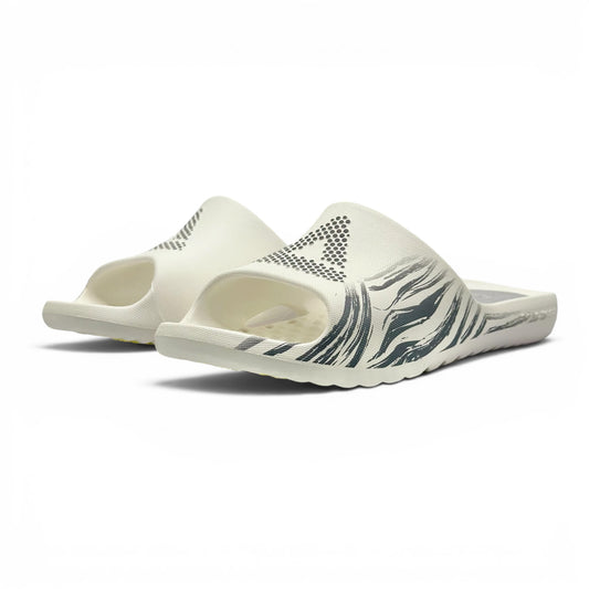 Peak Sports Slippers White Melange Grey