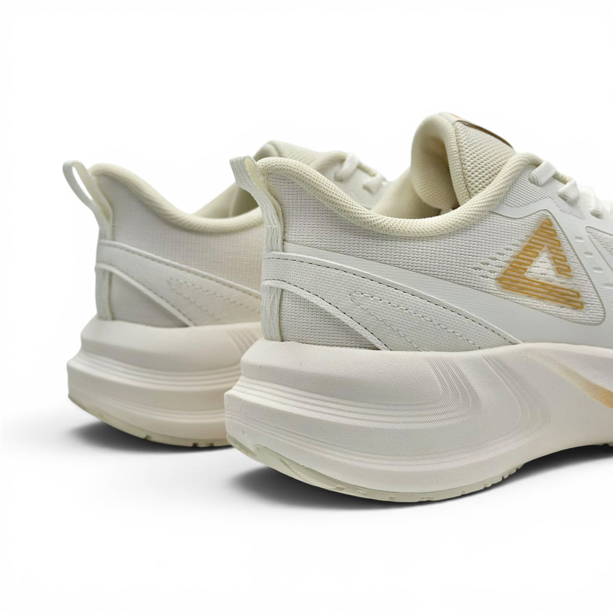 Peak Running Shoes WHITE/KHAKI