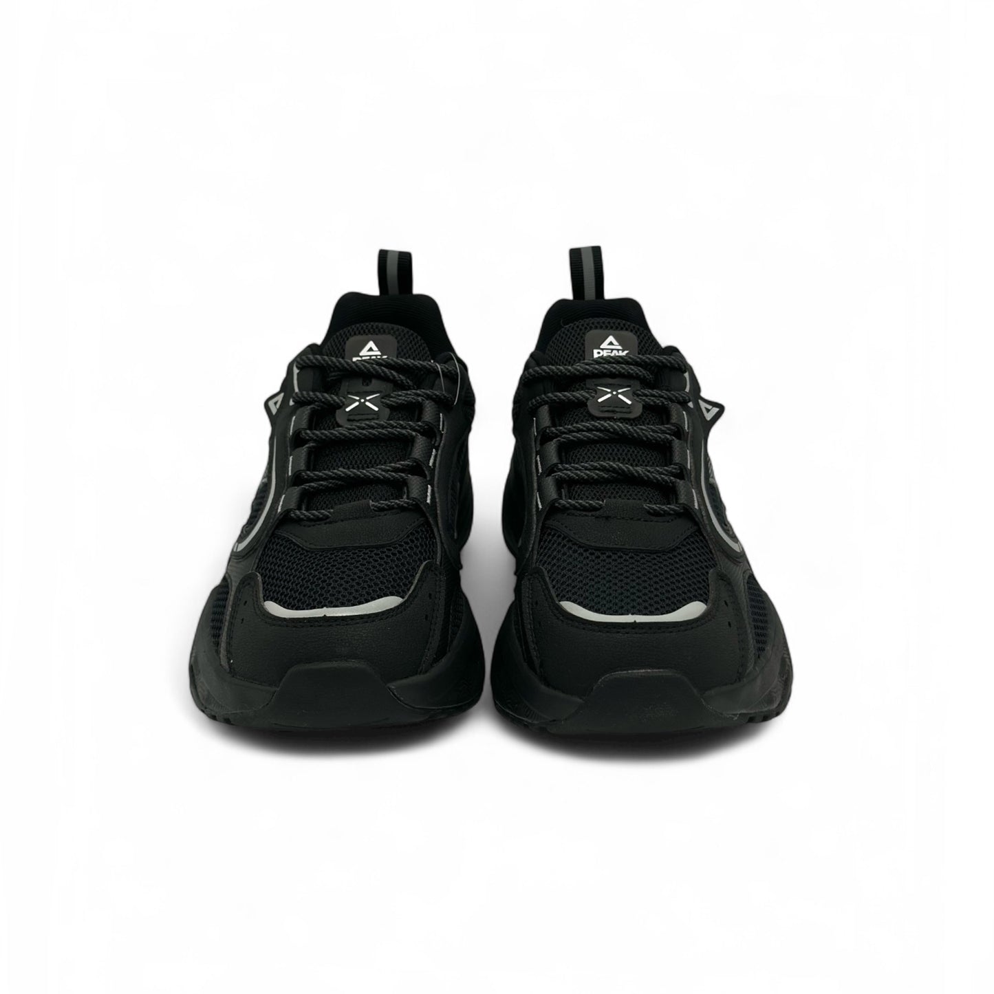 Peak Retro Casual Shoes BLACK/SILVER