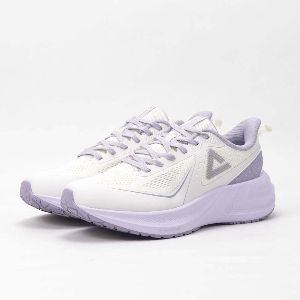 Peak Running Shoes WHITE/PURPLE