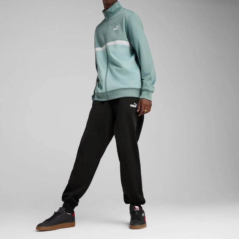 Puma Enssemble Poly Colorblock Suit Green