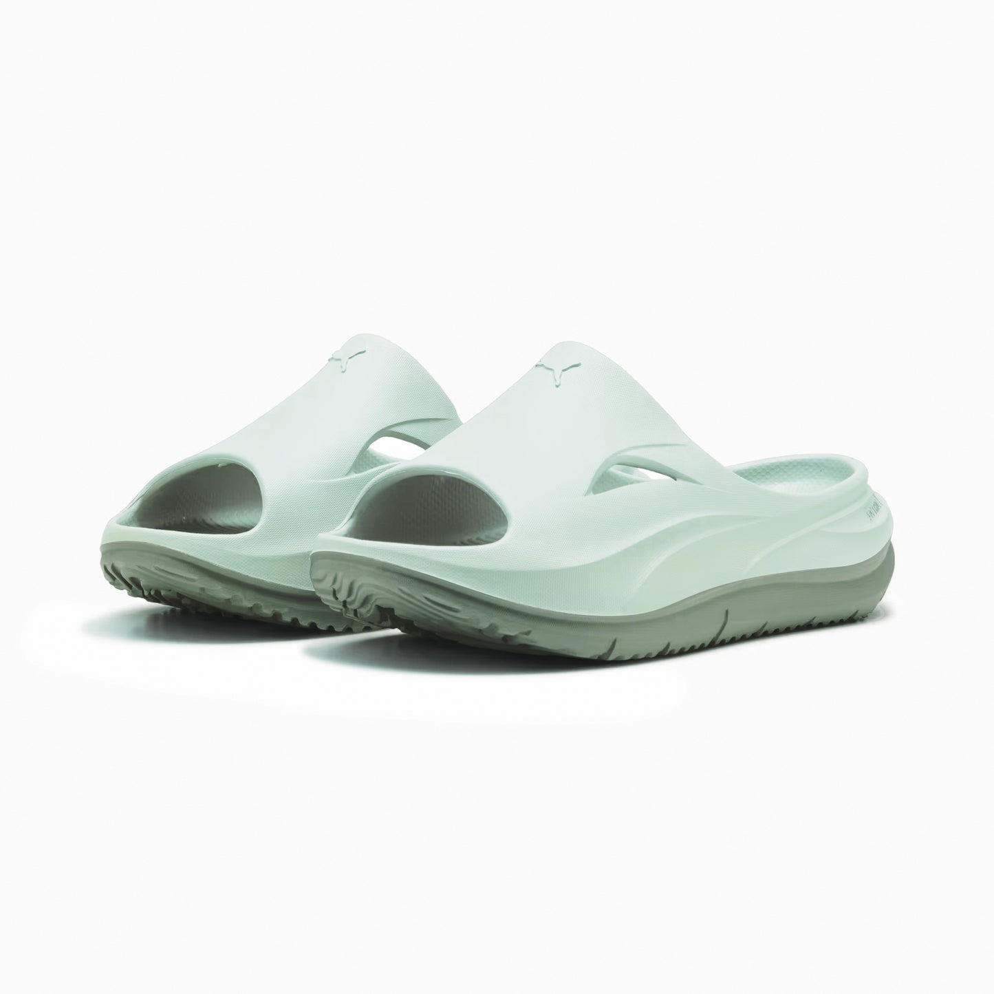 Puma Softride ZeroG Slide Blue Green Moon