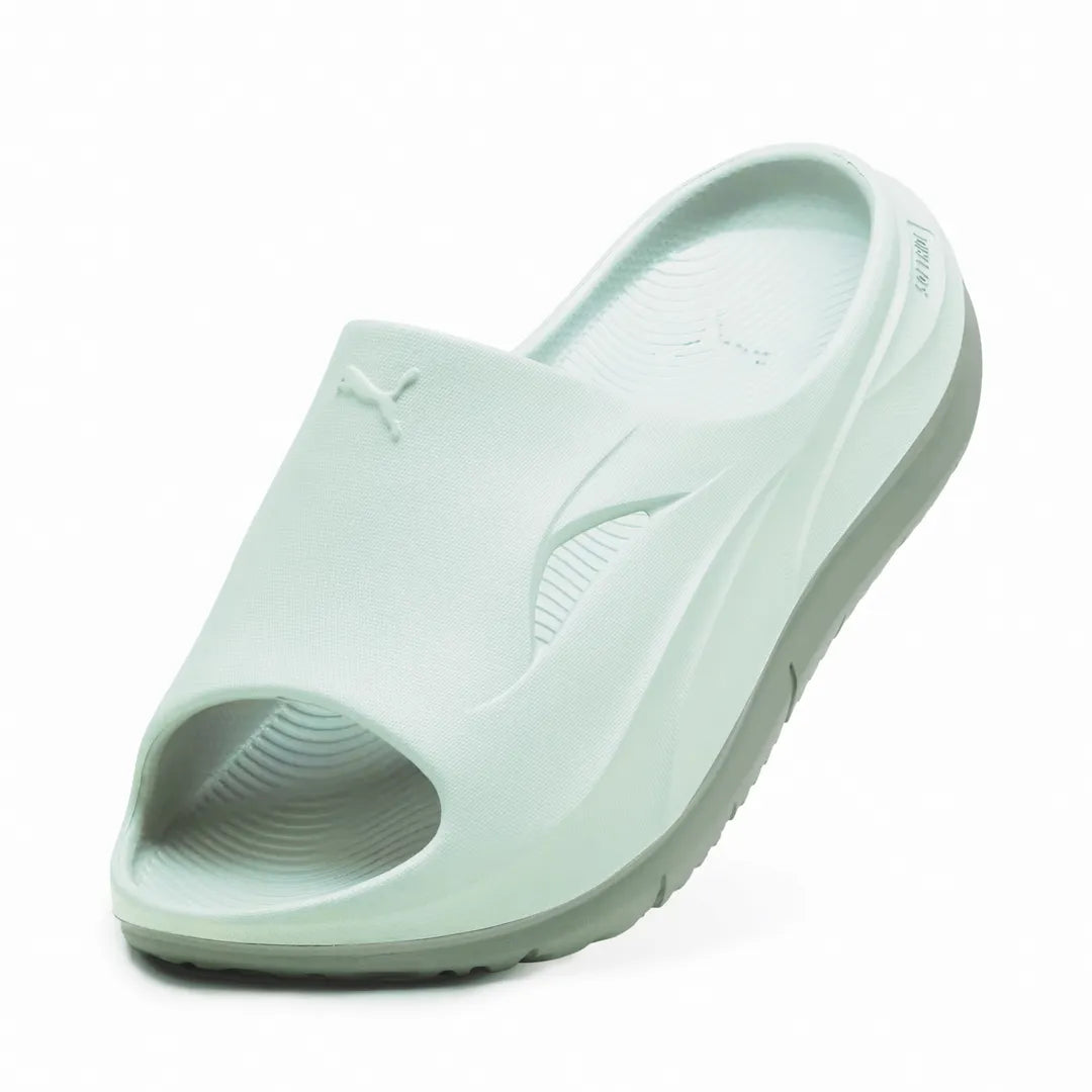 Puma Softride ZeroG Slide Blue Green Moon