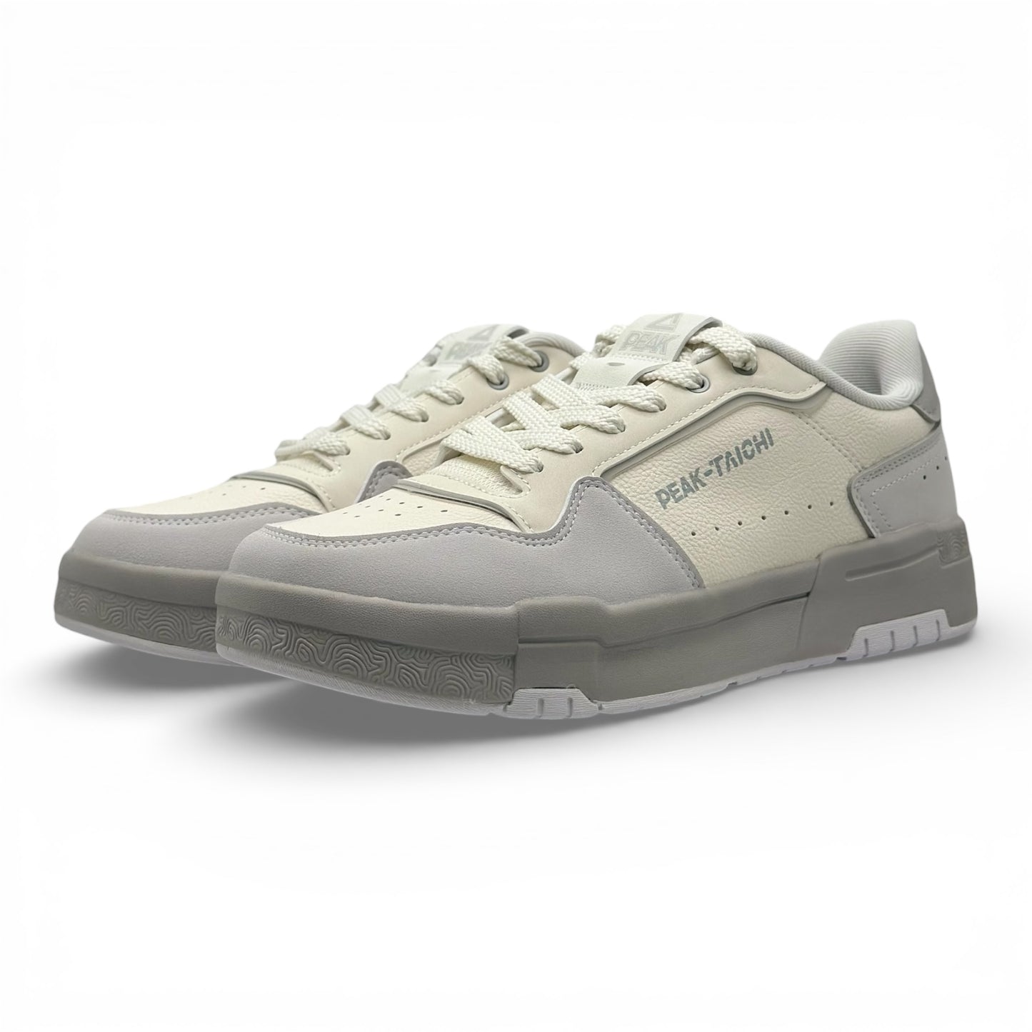 Peak Taichi Casual Shoes JR White/Grey