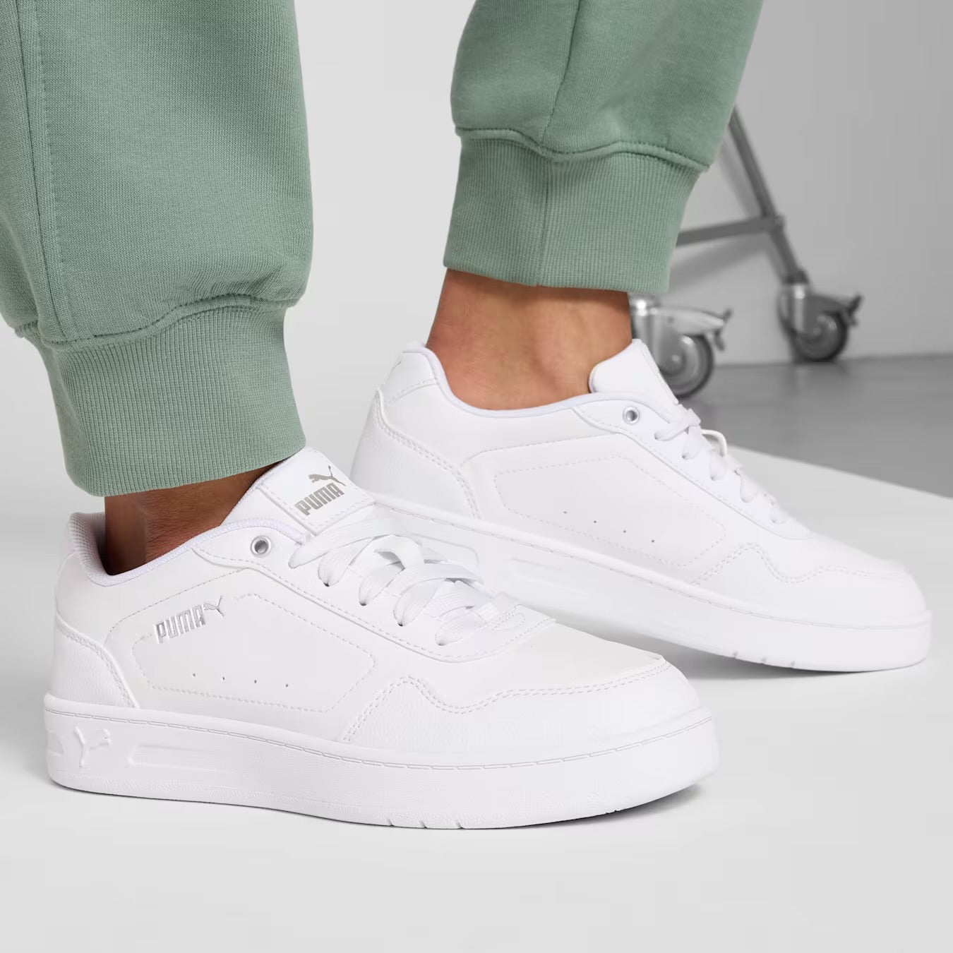 Puma Court Classy White