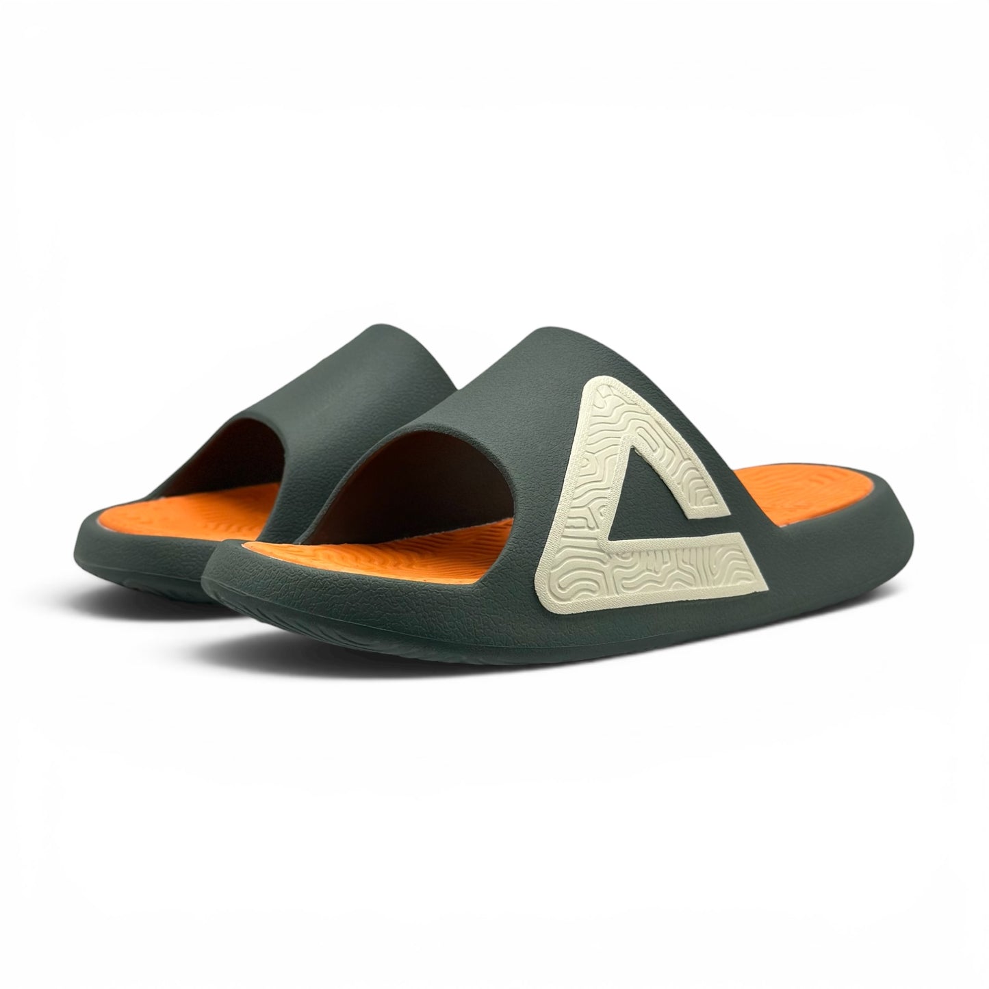 Peak Taichi Sports Slippers Green/Red