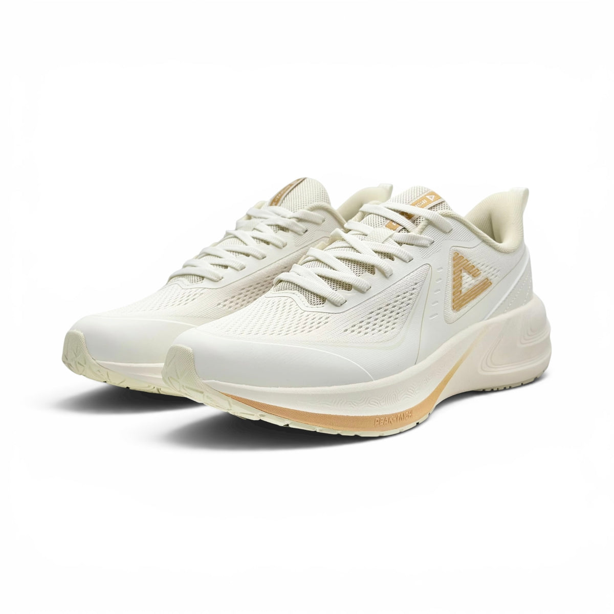 Peak Running Shoes WHITE/KHAKI