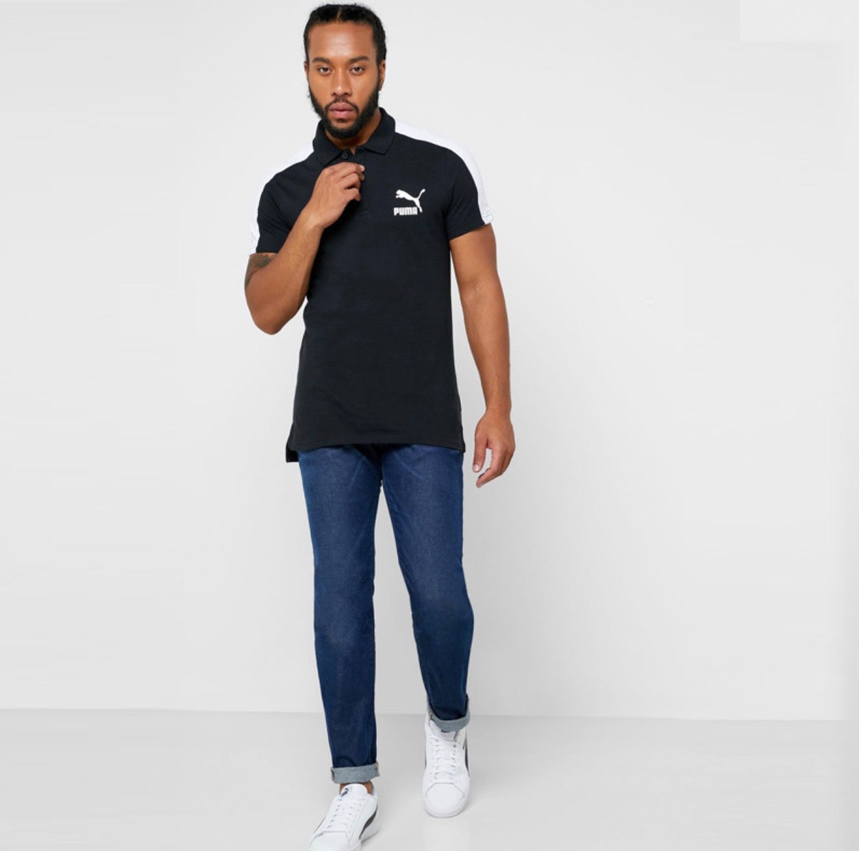 Puma Prime Ionic T7 Polo Black