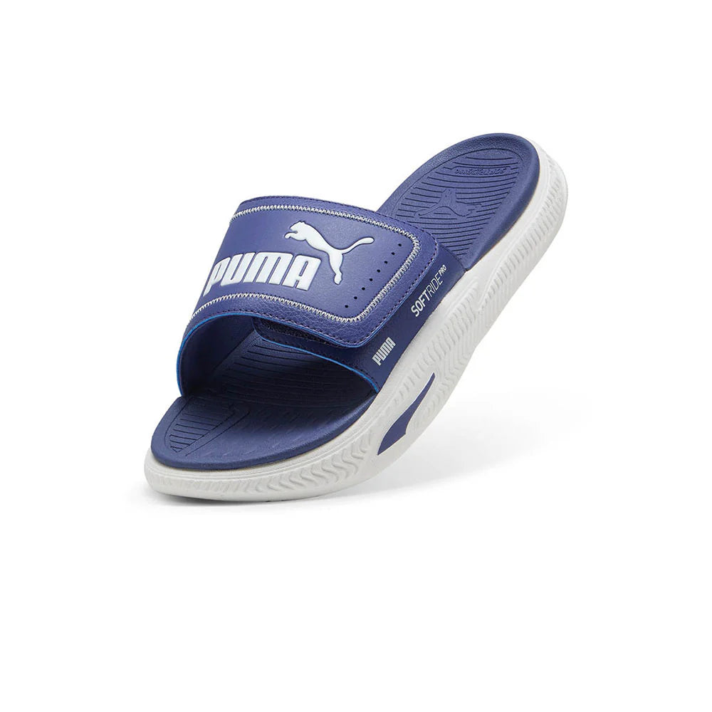 Puma SoftridePro Slide Blue