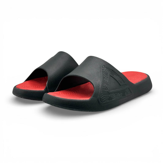 Peak Taichi Sports Slippers Black/Red