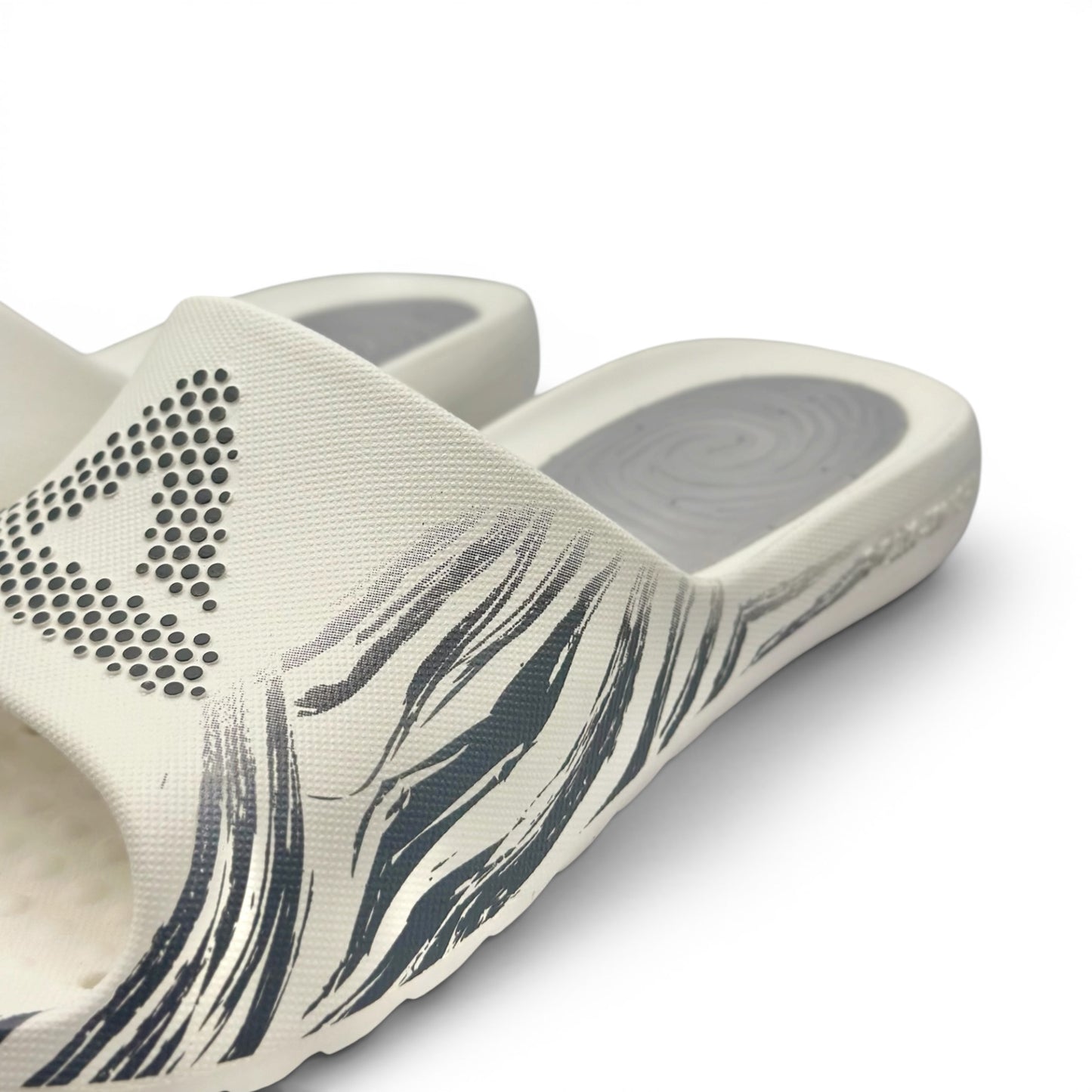 Peak Sports Slippers White Melange Grey