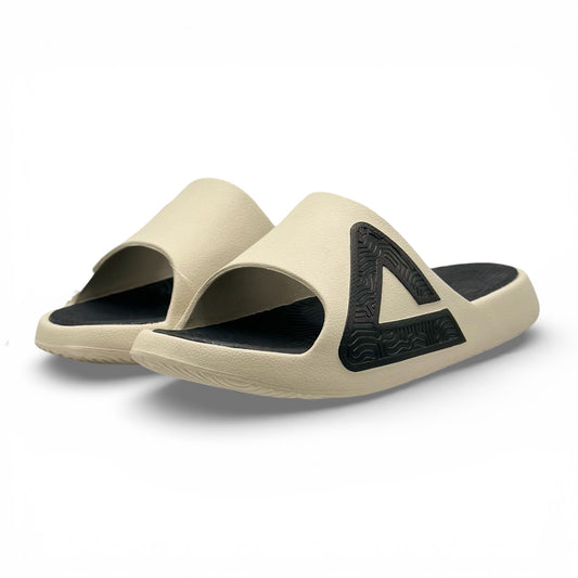 Peak Taichi Sports Slippers Beige/Black