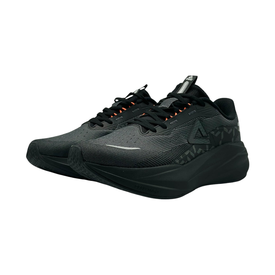 Peak Cushion Running Shoes All Black