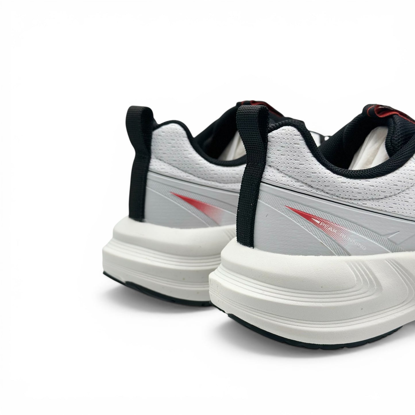 Peak Taichi Cushion Running Shoes Lt.Grey/Black